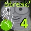 Achievement - 4x Apple Streak!