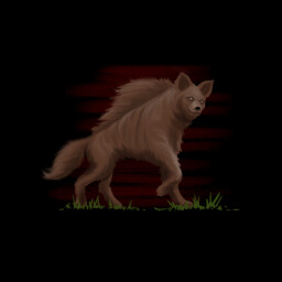 Achievement - Hyena in the forest