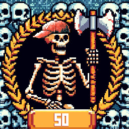 Skeleton slayer!