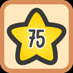 Achievement - 75 stars
