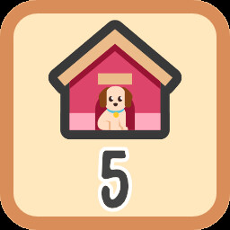 Achievement - 5 dogs saved!