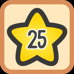 Achievement - 25 stars