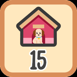 Achievement - 15 dogs saved!