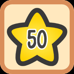 Achievement - 50 stars