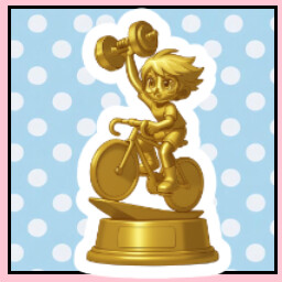 Achievement - Gold Gym Trophy