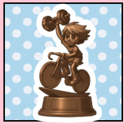 Achievement - Bronze Gym Trophy