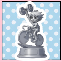 Achievement - Silver Gym Trophy