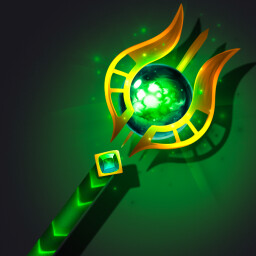 Staff of Verdant Flame