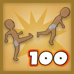 Achievement - 100 Kicks !!!