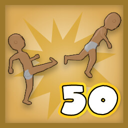Achievement - 50 Kicks !!