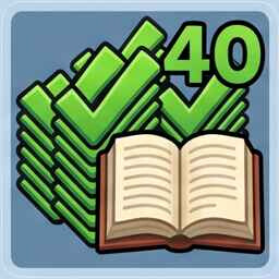 Achievement - ENCYCLOPEDIA — Answer 40 questions correctly