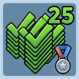 Achievement - EXPERT — Answer 25 questions correctly