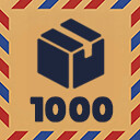 1,000 Stocked