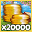 20000 Gold