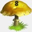 Achievement - Mushrooms Collected 8