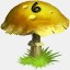 Achievement - Mushrooms Collected 6