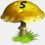 Achievement - Mushrooms Collected 5