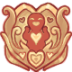Enamoured badge