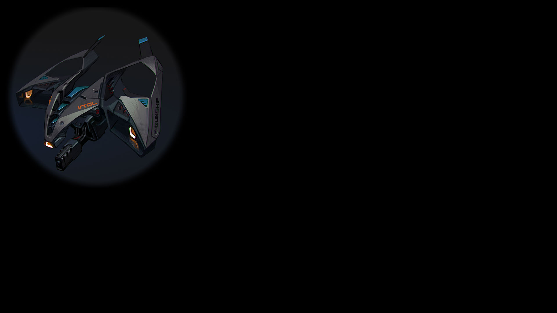 VTOL Attack Drone