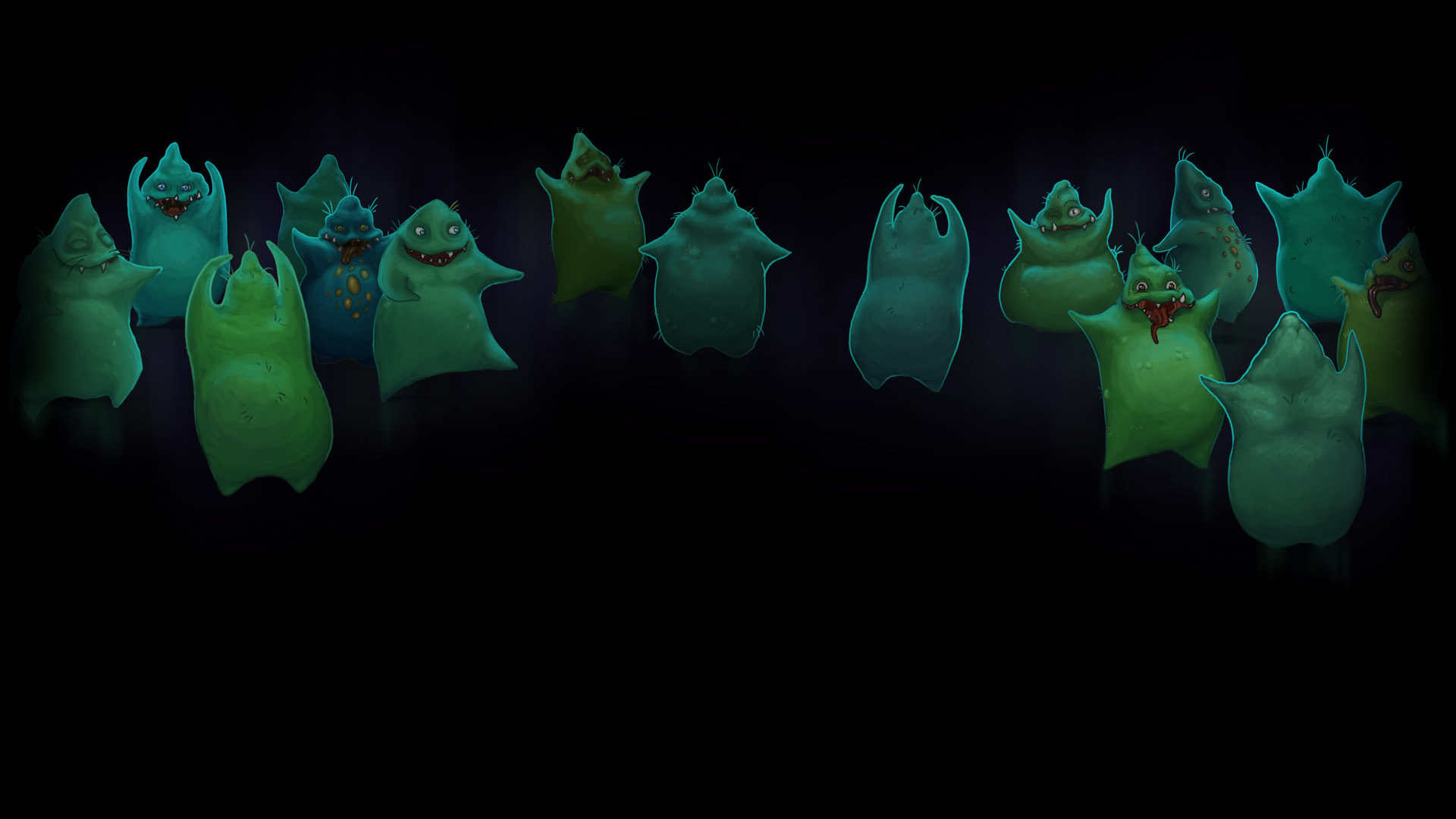Alien dance party