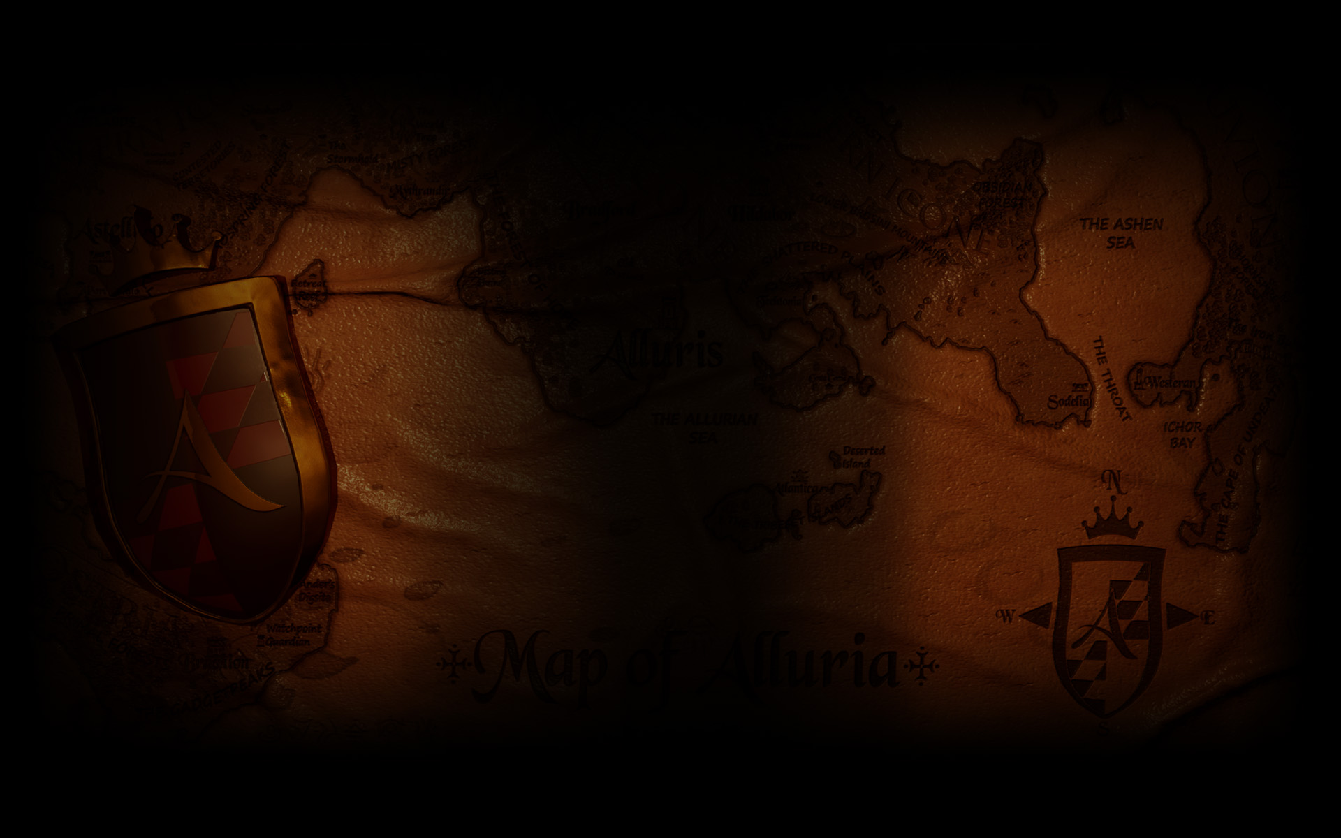 Map of Alluria