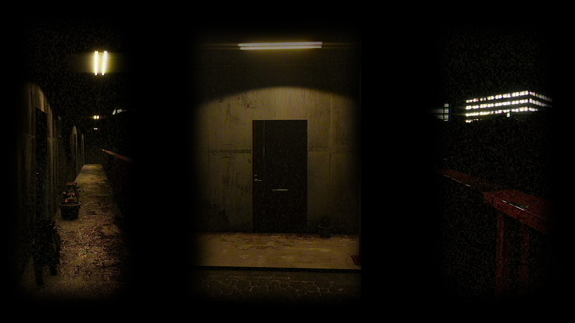 Japanese eerie apartment