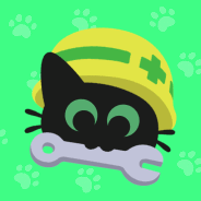 Kitty Construction Helmet Avatar