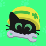 Kitty Construction Helmet Avatar