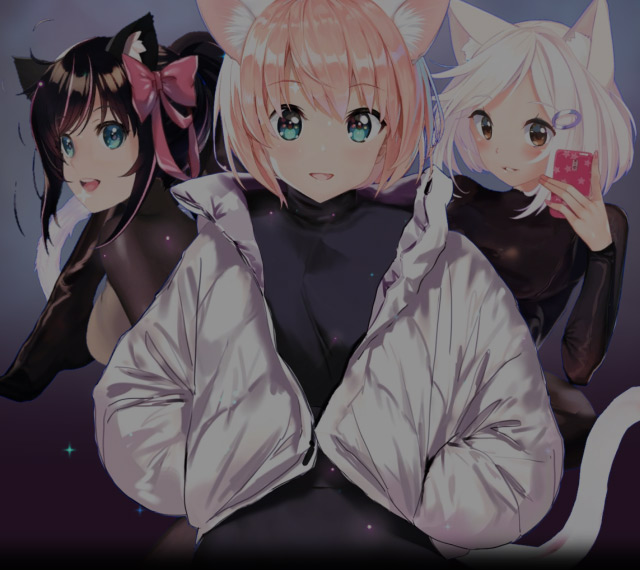 The Three Nekos