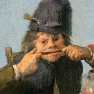 Youth Making a Face