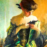 Study in Black and Green