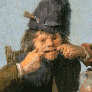 Youth Making a Face