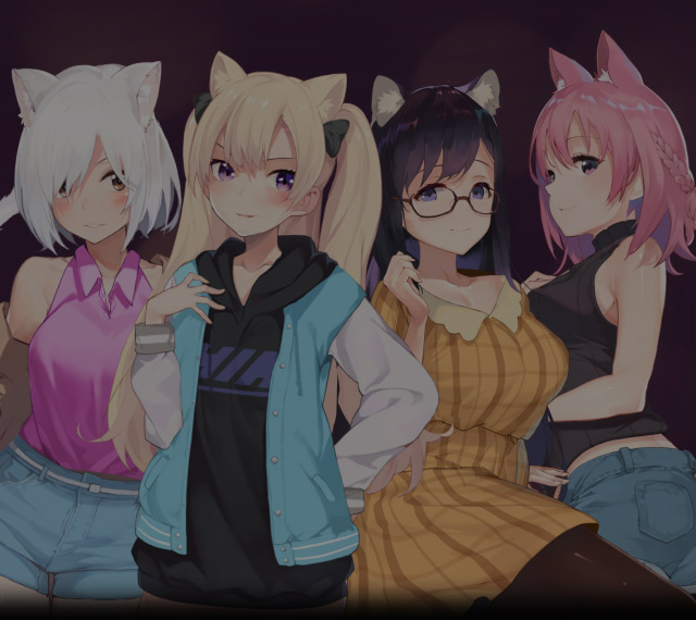 The Four Nekos