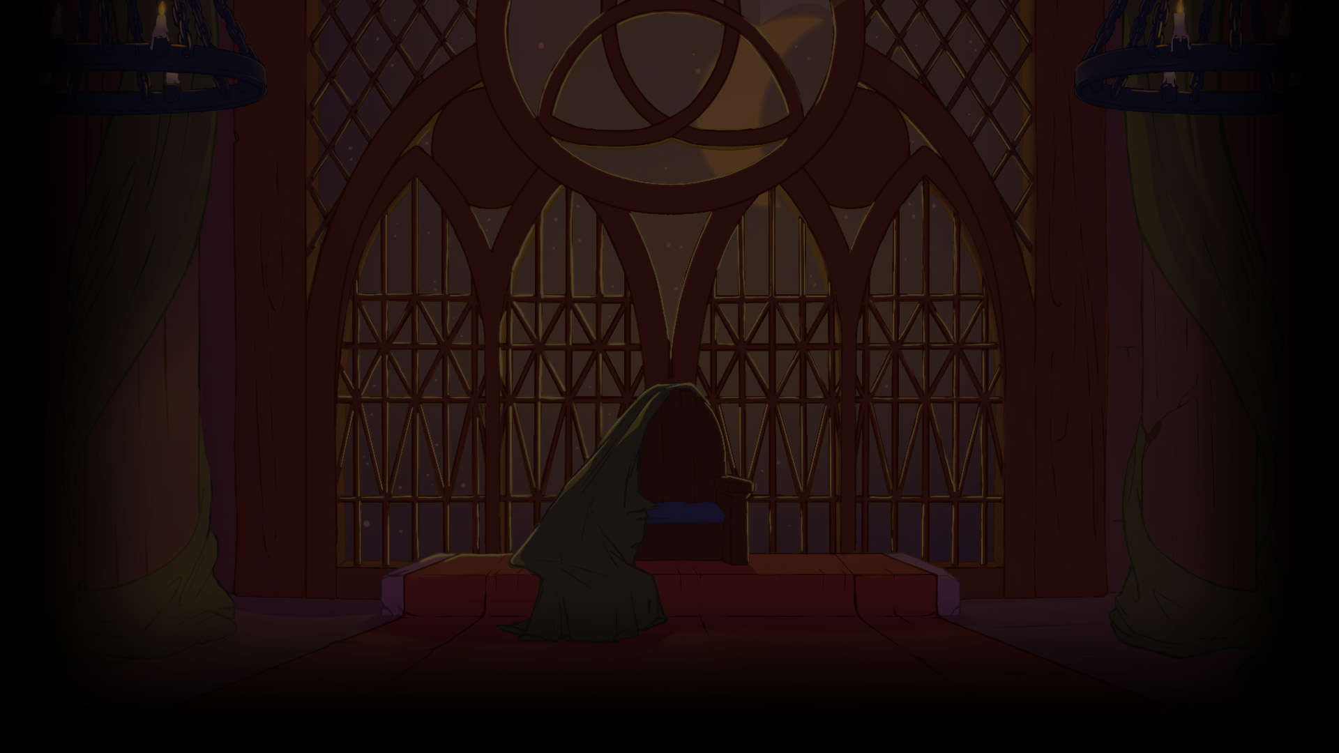 Throne room night