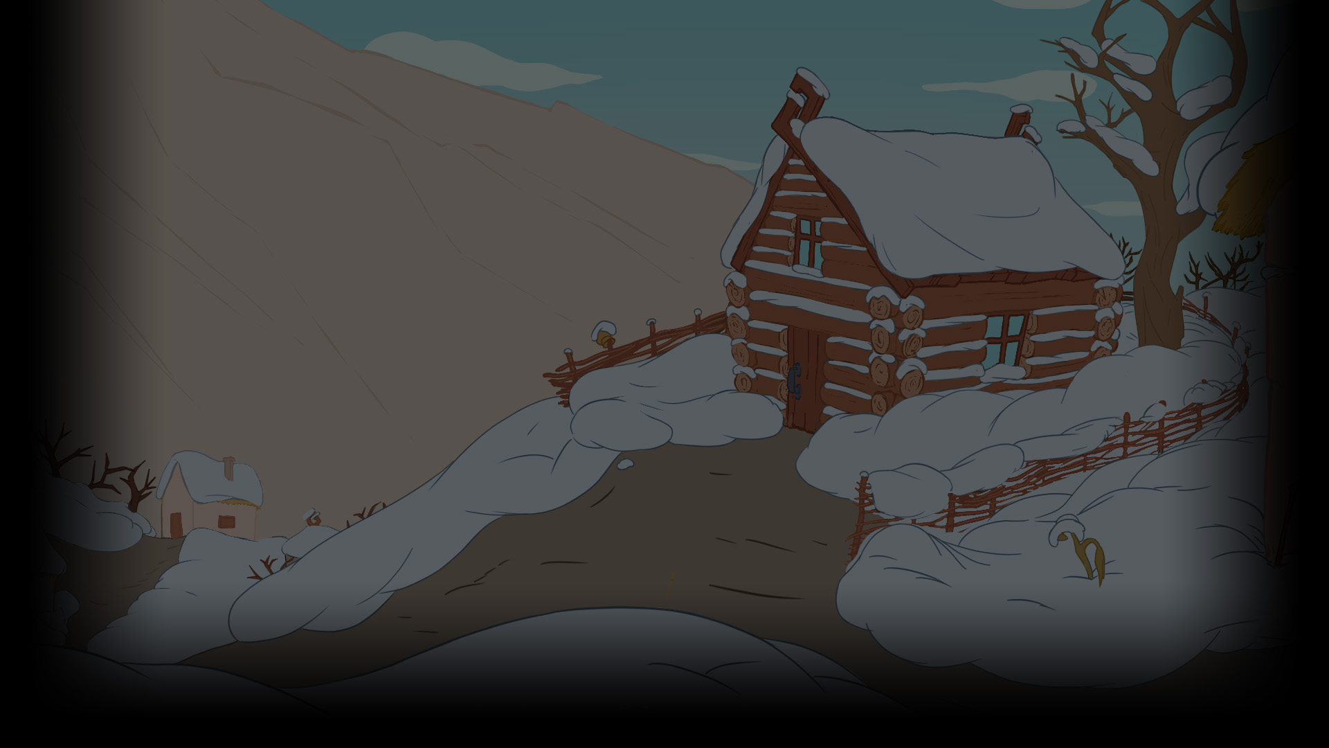 Snow village