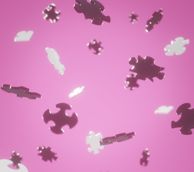 Puzzle Drop [Pink]