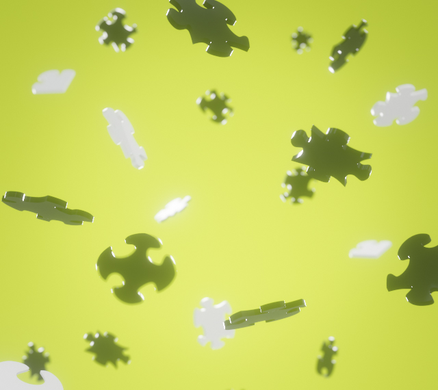 Puzzle Drop [Lime]