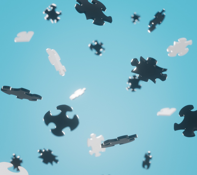 Puzzle Drop [Blue]