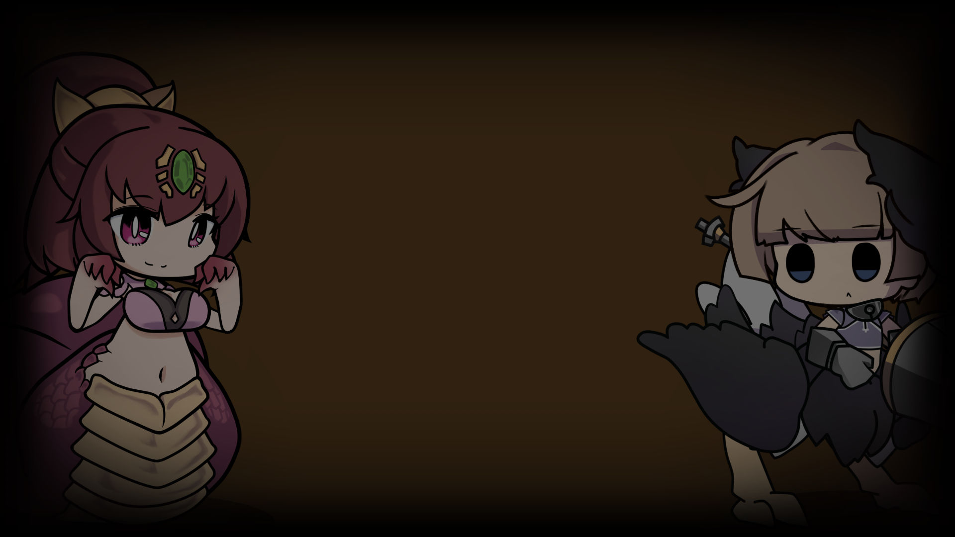 Lamia and Ostrich