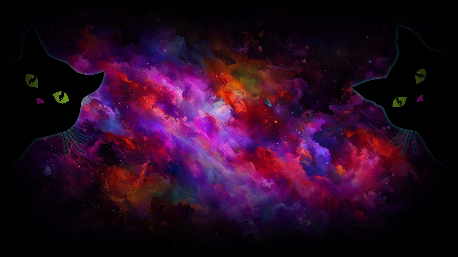 Cute Cats in Space