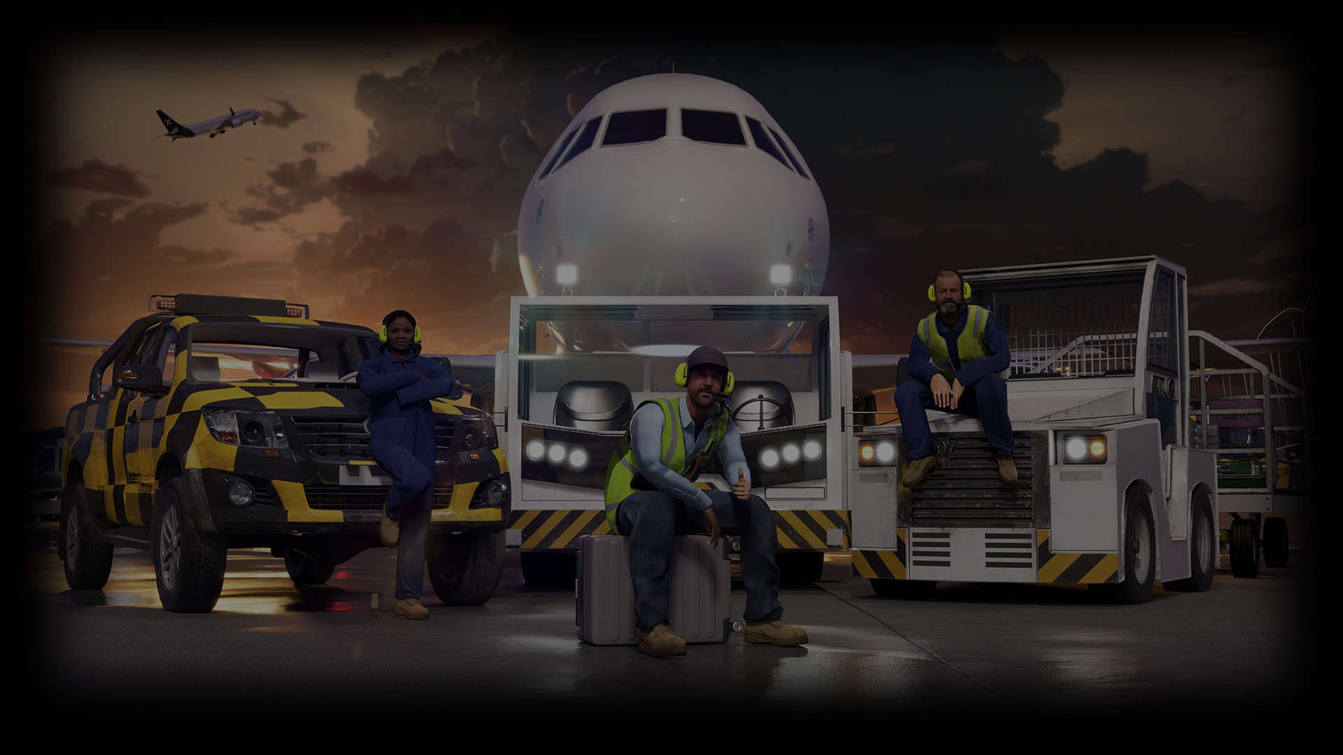 Airport Apron Assembly