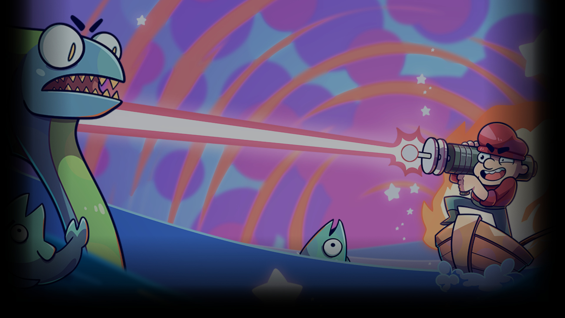 Lake Laser Blast !