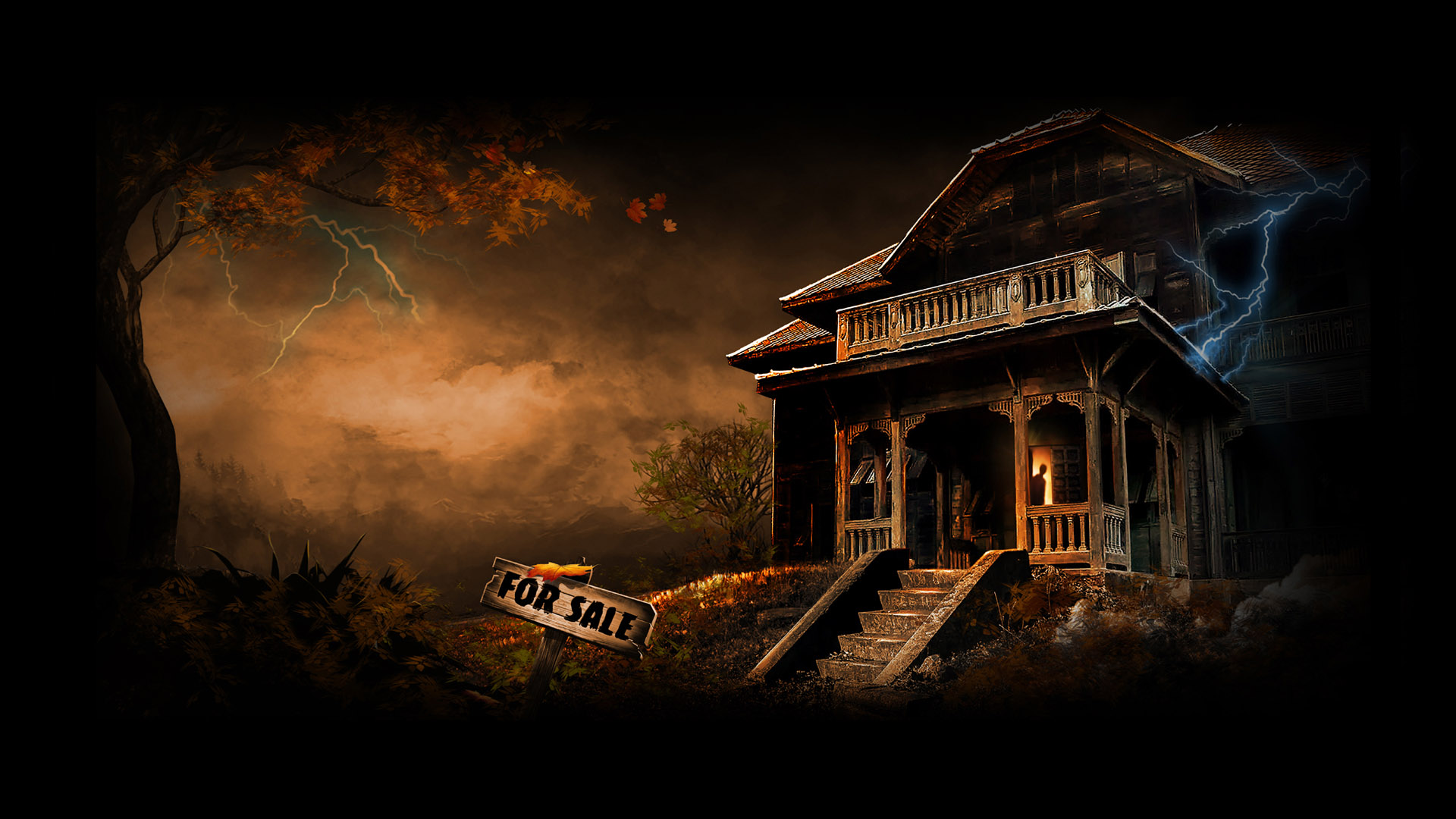 Autumn Haunted House