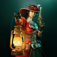 Scarlet Woman Lamp