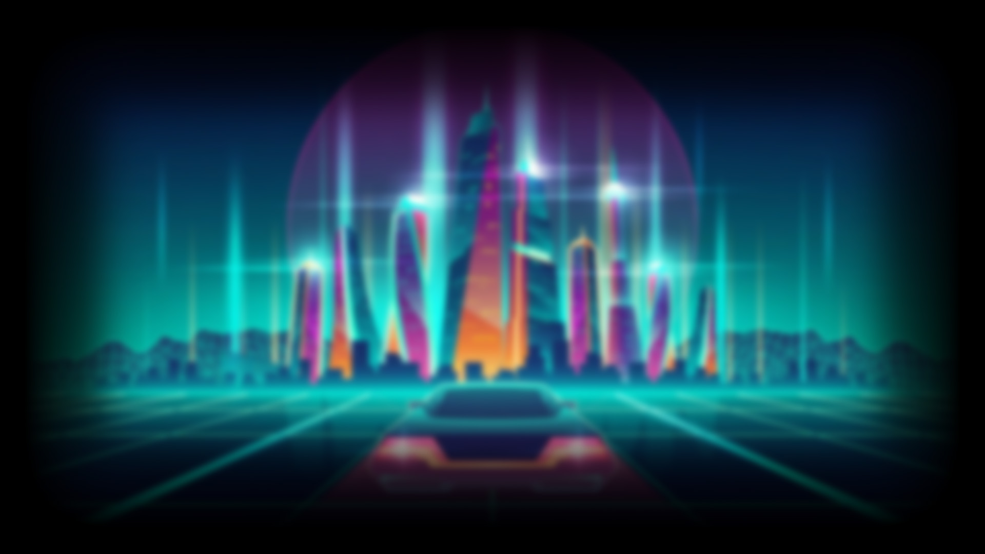 Neon background 3