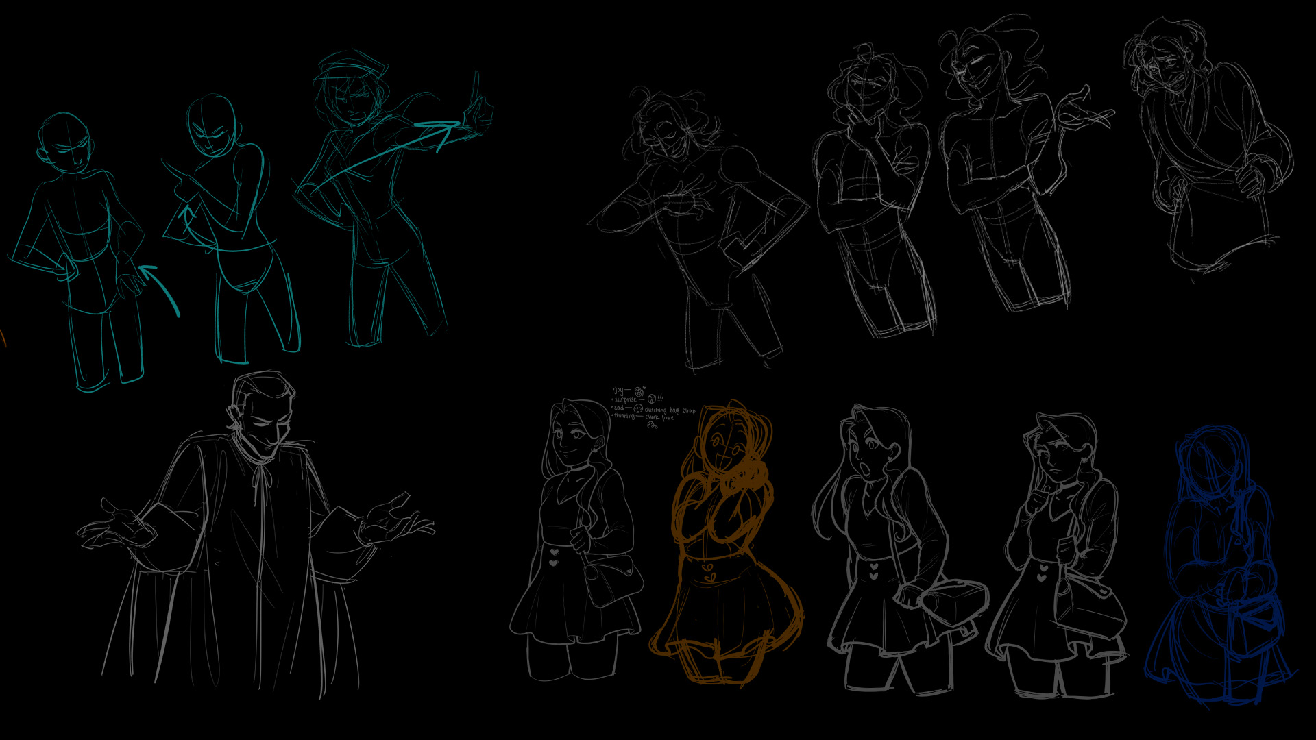 Beginning Sketches