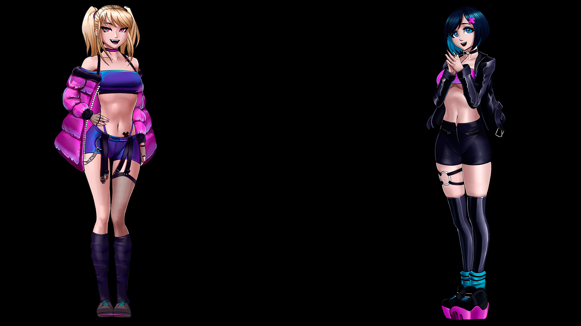 Casual Emy and Nia