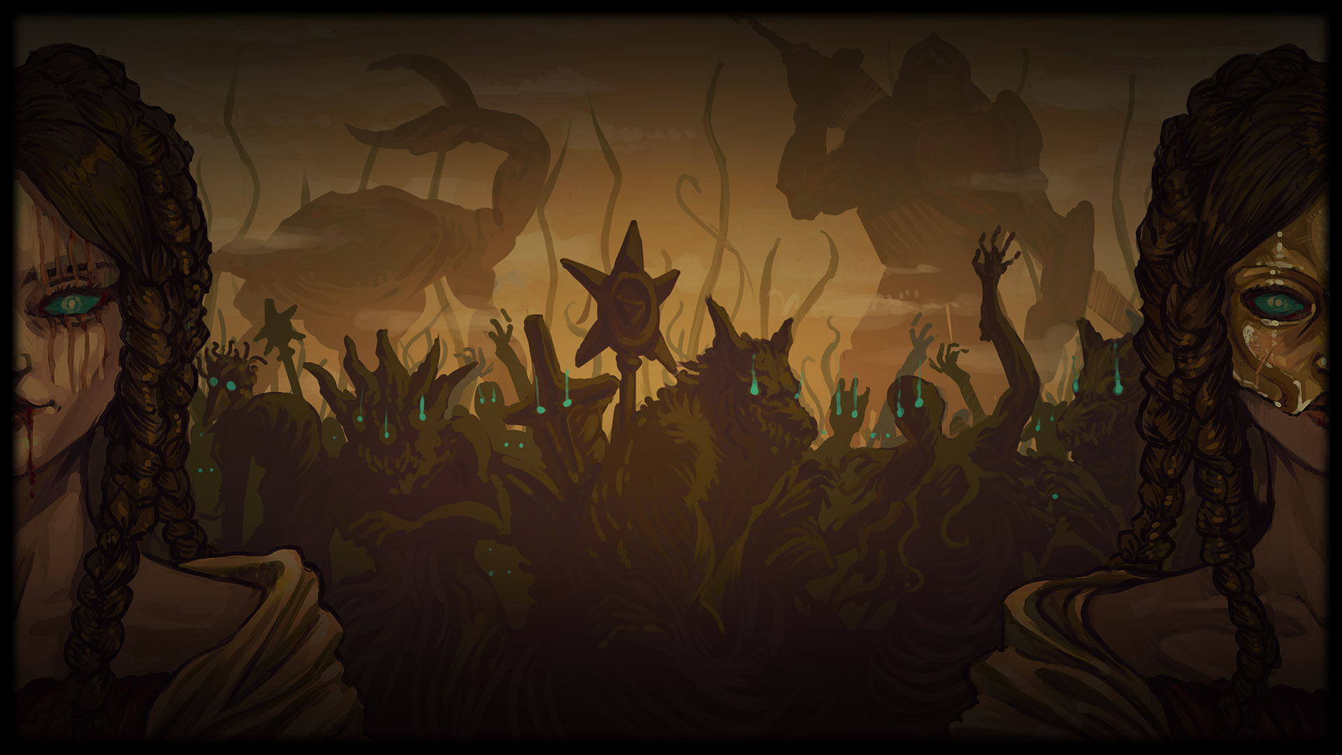 Aurora and Blooming Swamps
