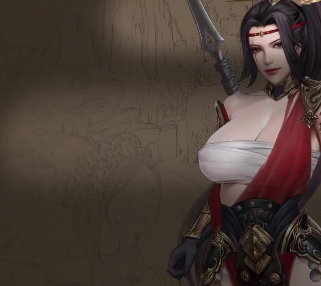 Barbarian girl