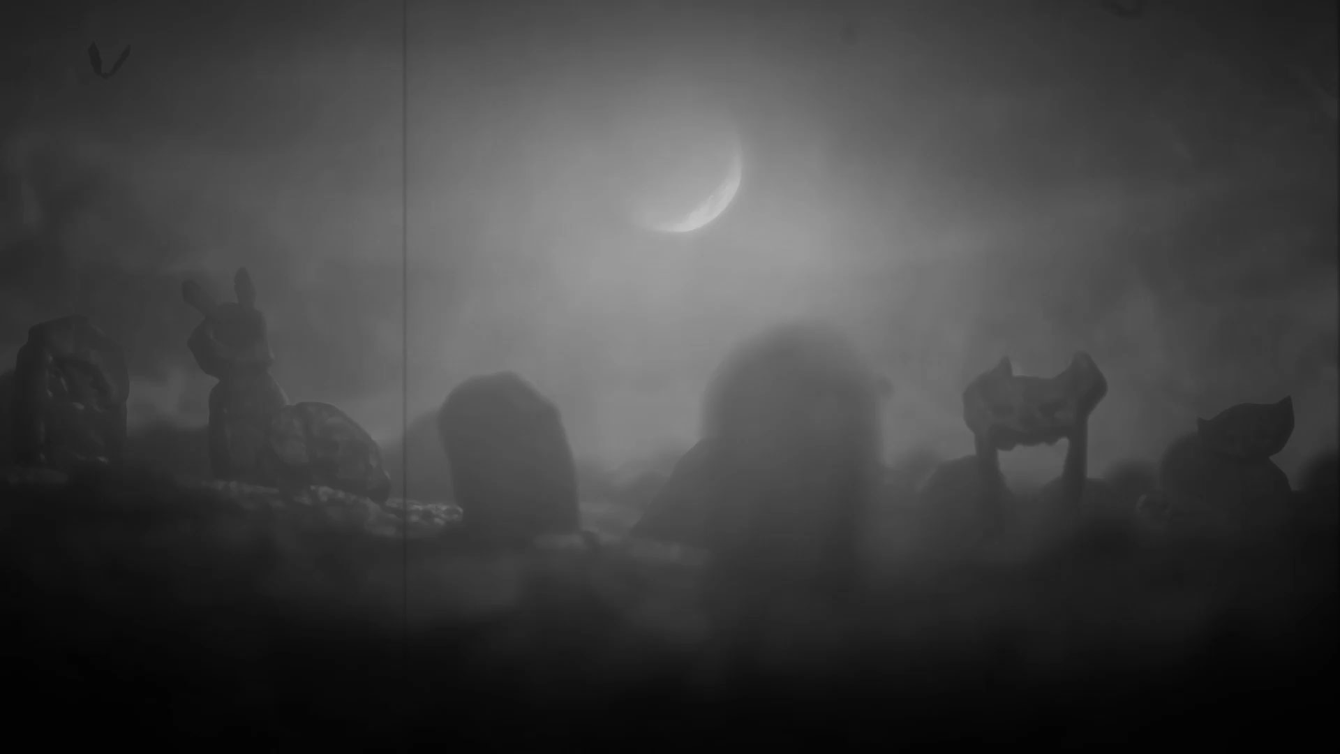 Spooky Mascots Noir